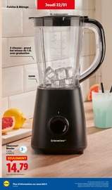 Blender Angebote im Prospekt "Grandes marques minis prix" von Lidl Blender Angebote im Prospekt "Grandes marques minis prix" von Lidl auf Seite 42