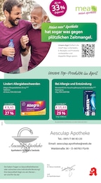 mea - meine apotheke Prospekt für Fürth: "Unsere April-Angebote", 4 Seiten, 01.04.2026 - 30.04.2026