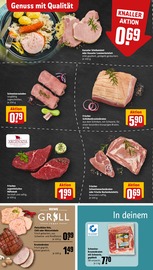 Aktueller REWE Prospekt mit Schweinefleisch, "Dein Markt", Seite 6