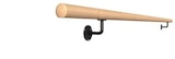 Kit main courante sapin épicéa naturel + 2 supports noir - Ø 40 x 2000 mm à Brico Dépôt dans Dury Kit main courante sapin épicéa naturel + 2 supports noir - Ø 40 x 2000 mm à Brico Dépôt dans Dury