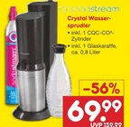 Crystal Wassersprudler Angebote von Sodastream bei Netto Marken-Discount Neubrandenburg für 69,99 €