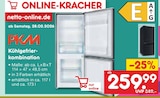 Kühlgefrierkombination im Angebot bei Netto Marken-Discount in Salzgitter Kühlgefrierkombination Angebote von PKM bei Netto Marken-Discount Salzgitter für 259,99 €