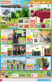 Aktueller Norma Prospekt mit Gartentisch, "Mehr fürs Geld", Seite 14