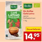 Bio Kaffee Café Latino von BioBio für 14,95 € bei Netto Marken-Discount im Angebot Bio Kaffee Café Latino von BioBio im aktuellen Netto Marken-Discount Prospekt