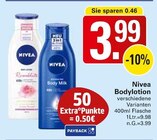 Bodylotion im Angebot bei WEZ in Bad Oeynhausen Bodylotion Angebote von Nivea bei WEZ Bad Oeynhausen für 3,99 €