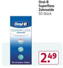 Superfloss Zahnseide von Oral-B im aktuellen Rossmann Prospekt für 2,49 €