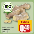 Bio Ingwer im Angebot bei REWE in Hofheim Bio Ingwer Angebote bei REWE Hofheim für 0,49 €
