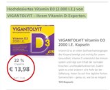 LINDA Premiumapotheke Bad Homburg - Vitamin D3 2000 I.E. Kapseln Angebot im Prospekt Vitamin D3 2000 I.E. Kapseln bei LINDA Premiumapotheke im Bad Homburg Prospekt für 13,98 €