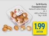 Champignons braun von Gut & Günstig im aktuellen diska Prospekt für 1,99 €