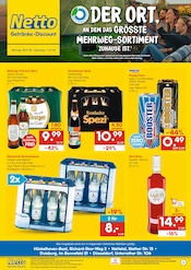 Mineralwasser im Netto Marken-Discount Prospekt in Duisburg Aktueller Netto Marken-Discount Prospekt mit Mineralwasser, "DER ORT, AN DEM DU IMMER AUSGEZEICHNETE PREISE FINDEST.", Seite 1