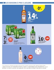 Promos Whisky dans le catalogue "Faim de bonnes affaires ?" de E.Leclerc Whisky en promo dans le catalogue E.Leclerc à la page 10