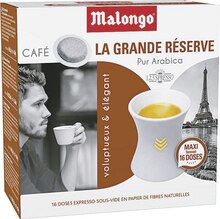 Dosettes café la grande réserve - Casino Supermarchés à Montpellier Dosettes café la grande réserve en promo chez Casino Supermarchés Montpellier à 1,69 €