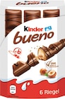 Kinder Bueno von Ferrero für 2,29 € bei Rossmann im Angebot Kinder Bueno von Ferrero im aktuellen Rossmann Prospekt