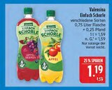 Einfach Schorle Angebote von Valensina bei Marktkauf Altenburg für 1,19 €