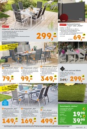 Aktueller Globus-Baumarkt Prospekt mit Gartenstühle, "Immer eine Idee besser", Seite 9