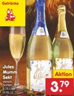 Sekt Angebote von Jules Mumm bei Netto Marken-Discount Bamberg für 3,79 €