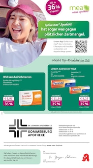 Aktueller mea - meine apotheke Prospekt "Unsere Juli-Angebote" für Essen Aktueller mea - meine apotheke Prospekt für Essen mit Seiten