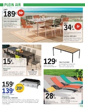 Promos Chaise Longue dans le catalogue "La Sélection Salle de Bain à Prix E.Leclerc" de E.Leclerc Chaise Longue en promo dans le catalogue E.Leclerc à la page 15
