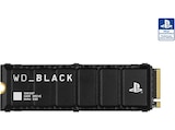 WD_BLACK SN850P NVMe™ mit Heatsink für PS5 Konsolen™, 2 TB, Gaming SSD, Schwarz von WD. für 186,99 € bei MediaMarkt Saturn im Angebot WD_BLACK SN850P NVMe™ mit Heatsink für PS5 Konsolen™, 2 TB, Gaming SSD, Schwarz von WD. im aktuellen MediaMarkt Saturn Prospekt