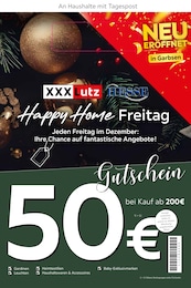 XXXLutz Möbelhäuser Prospekt: "Happy Home Freitag", 8 Seiten, 03.12.2024 - 15.12.2024