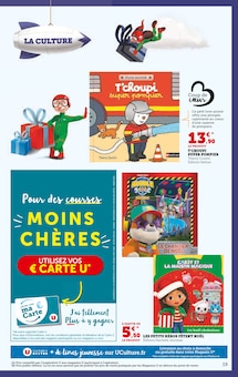 Promotion Livre Interactif dans le prospectus Super U, valable du 21/10/2025 au 07/12/2025 Promo Livre Interactif dans le catalogue Super U du moment à la page 19