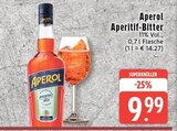 Aperitif-Bitter im Angebot bei EDEKA in Krefeld Aperitif-Bitter Angebote von Aperol bei EDEKA Krefeld für 9,99 €