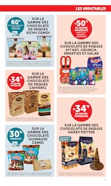 Promos Chocolat dans le catalogue "LES PRIX BAS spécial Pâques" de Hyper U Chocolat en promo dans le catalogue Hyper U à la page 7