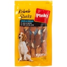 Promo Bâtonnets à mâcher kebab pour chien Pinky à 1,66 € dans le catalogue Action à Mattaincourt