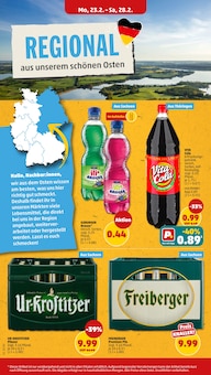 Cola im aktuellen Penny Prospekt (Leipzig) Cola im Penny Prospekt "Wer günstig will, muss Penny." mit 51 Seiten (Leipzig)