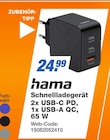 Schnellladegerät im Angebot bei expert in Würzburg Schnellladegerät Angebote von hama bei expert Würzburg für 24,99 €