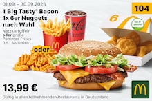 McDonalds Bacon im Prospekt 
