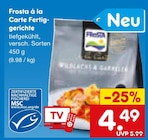 á la Carte Fertiggerichte Angebote von Frosta bei Netto Marken-Discount Düren für 4,49 €
