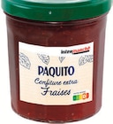 Confiture extra Fraises - PAQUITO à 2,24 € dans le catalogue Intermarché Super