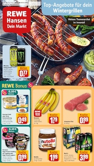 REWE Prospekt Dein Markt mit  Seiten in Flensburg und Umgebung