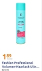 Volumen-Haarlack von Fashion Professional im aktuellen Action Prospekt für 1,89 €