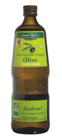 Huile olive fruitée verte - NaturéO à Versailles Huile olive fruitée verte en promo chez NaturéO Versailles à 11,50 €