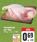 Putenunterkeule oder -flügel Angebote bei EDEKA Plauen für 0,69 €