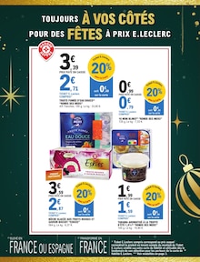 Prospectus E.Leclerc en cours, "VOS PRÉPARATIFS DE NOËL à prix E.Leclerc", page 2 sur 72