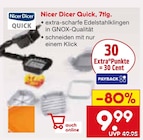 Quick, 7tlg. von Nicer Dicer für 9,99 € bei Netto Marken-Discount im Angebot Quick, 7tlg. von Nicer Dicer im aktuellen Netto Marken-Discount Prospekt