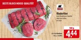 Rinderfilet Angebote von Block House bei famila Nordost Stralsund für 4,44 €