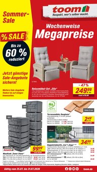 Aktueller toom Baumarkt Prospekt (Meckesheim, 18 Seiten zum blättern toom Baumarkt Prospekt Respekt, wer's selber macht. mit 18 Seiten