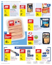 Promo Poulet Fermier dans le catalogue Carrefour du moment à la page 60