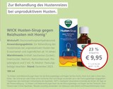 Husten-Sirup gegen Reizhusten mit Honig bei LINDA im Bramsche Prospekt für 9,95 €