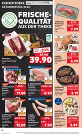 Aktueller Kaufland Prospekt mit Schweinebauch, "Aktuelle Angebote", Seite 22