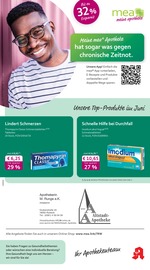 Aktueller mea - meine apotheke Apotheke Prospekt in Rostock und Umgebung, "Unsere Juni-Angebote" mit 4 Seiten, 01.06.2025 - 30.06.2025