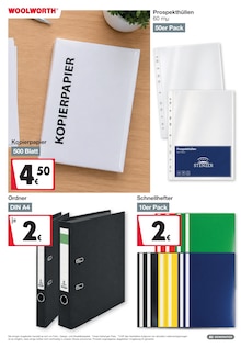 Schnellhefter Angebot im Woolworth Prospekt, gültig von 14.08.2026 bis 24.08.2026 Schnellhefter Angebot im aktuellen Woolworth Prospekt auf Seite 16