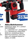 Akku-Bohrhammer HEROCCO 18/20 Angebote von Einhell bei Bauzentrum Borgers Kleve für 159,99 €