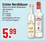 Reiche Ernte Marille, Williamsbirne oder Haselnuss Angebote von Echter Nordhäuser bei Trinkgut Mülheim für 5,99 €