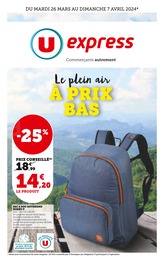 Catalogue Supermarchés U Express en cours à Saint-Nicolas-de-Redon et alentours, Le plein air à prix bas, 16 pages, 26/03/2024 - 07/04/2024