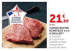 Promo Viande Bovine Rumsteck à Griller à 21,89 € dans le catalogue U Express à Rosny-sur-Seine
